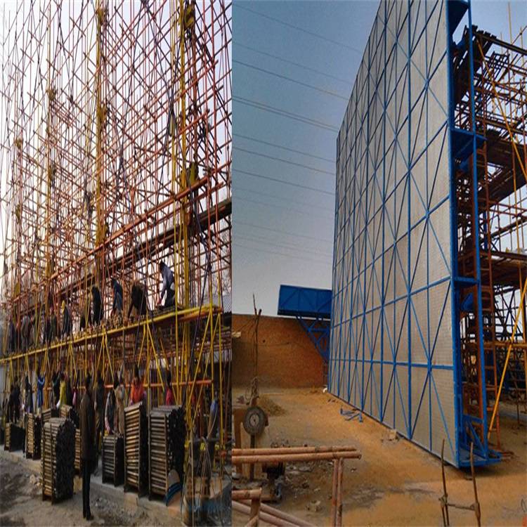 建筑施工爬架网的作用与安全管理探讨